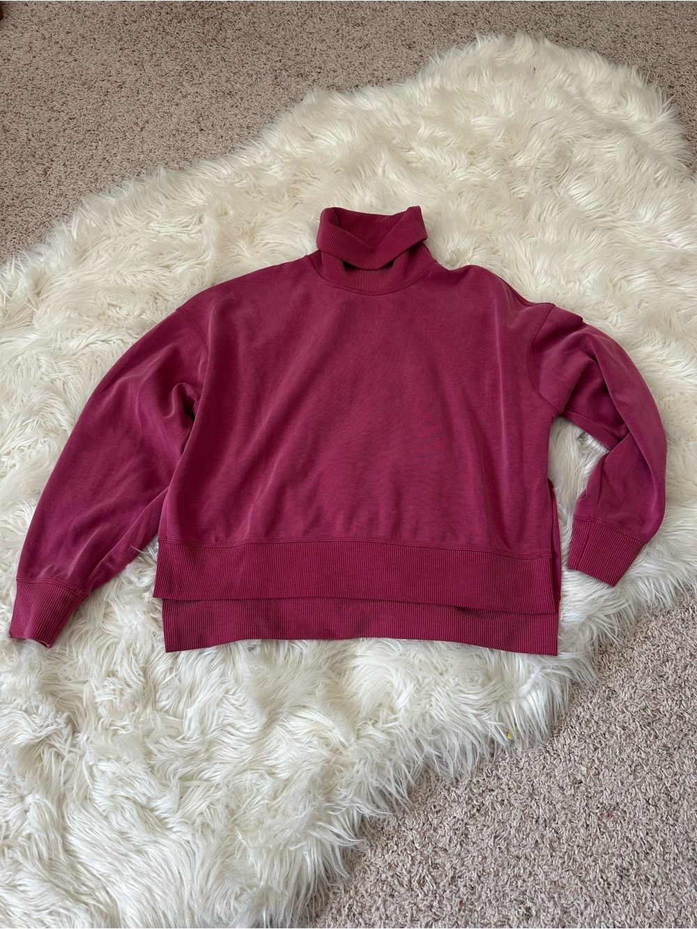 lululemon athletica softstreme Turtleneck pullover